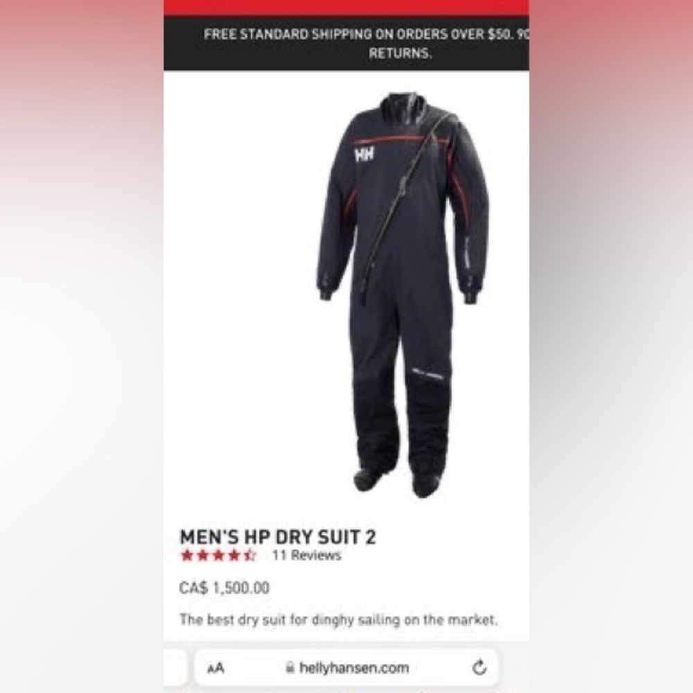 Helly Hansen Sailing suit